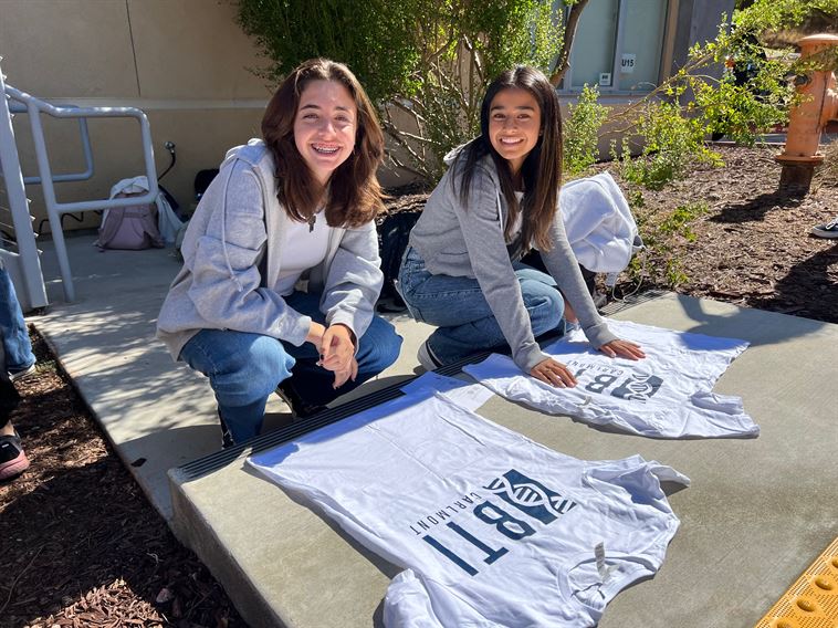 Students Tie-Dying
